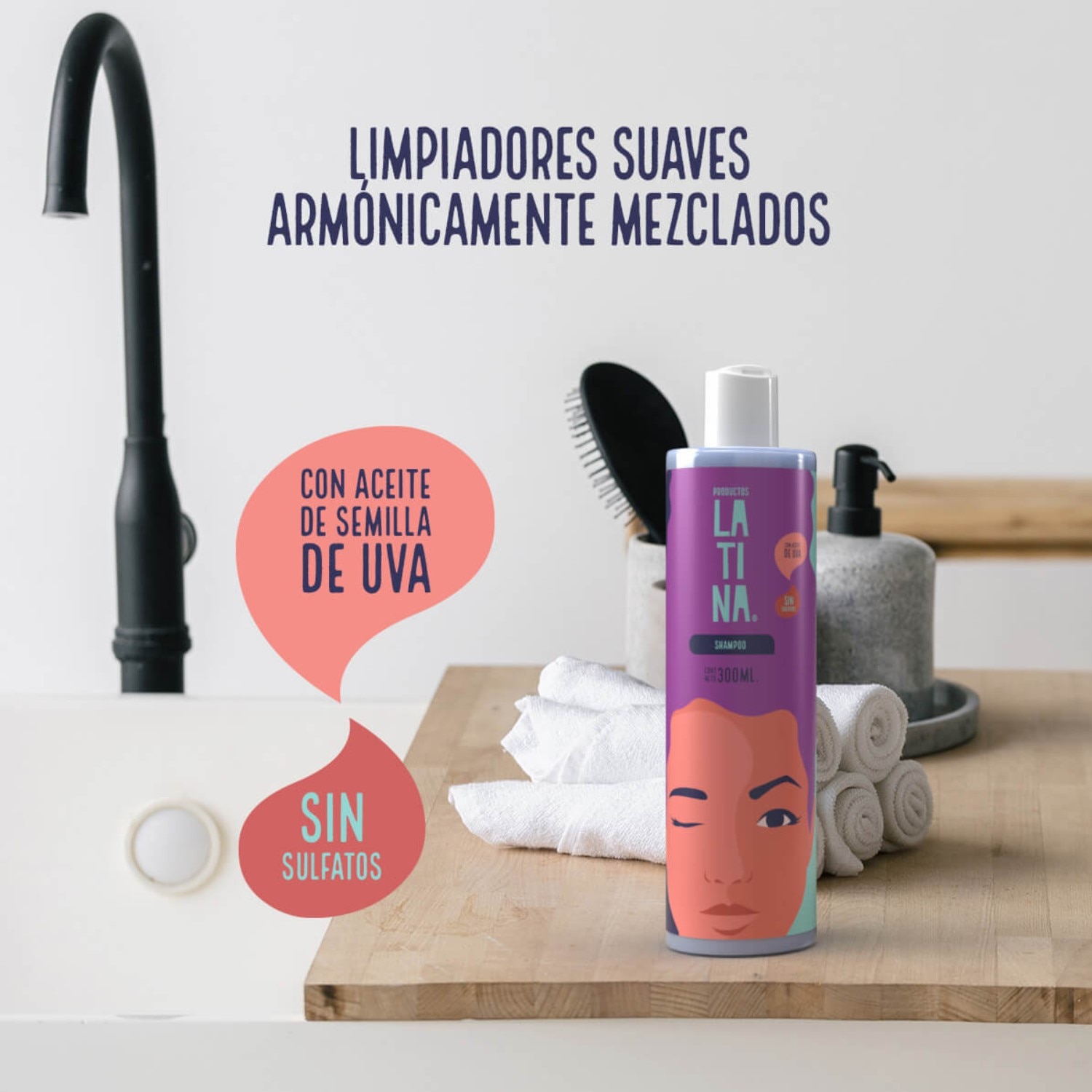 SHAMPOO LOWPOO CON ANTIOXIDANTES